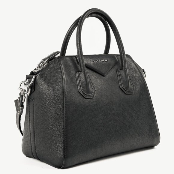 Givenchy Antigona Small Black Leather Tote Bag - Picture 2 of 14